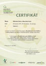 Certifikát účasti v programu Recyklohraní